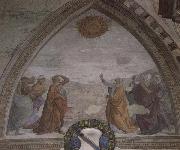 Domenicho Ghirlandaio Weissagung der Sybille an Augustus oil painting reproduction